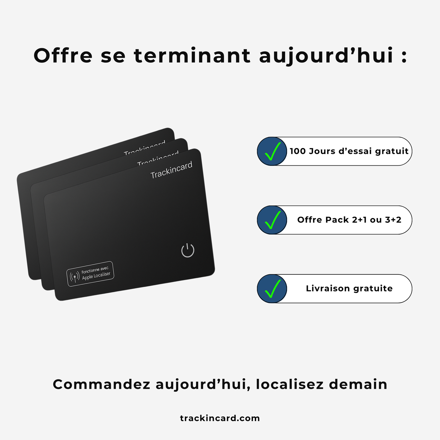 TrackinCard™ - Carte de localisation